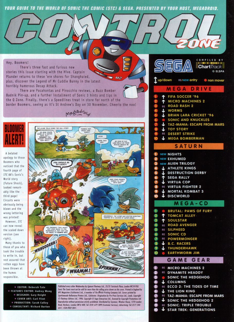 Sonic - The Comic Issue No. 091 Page 1